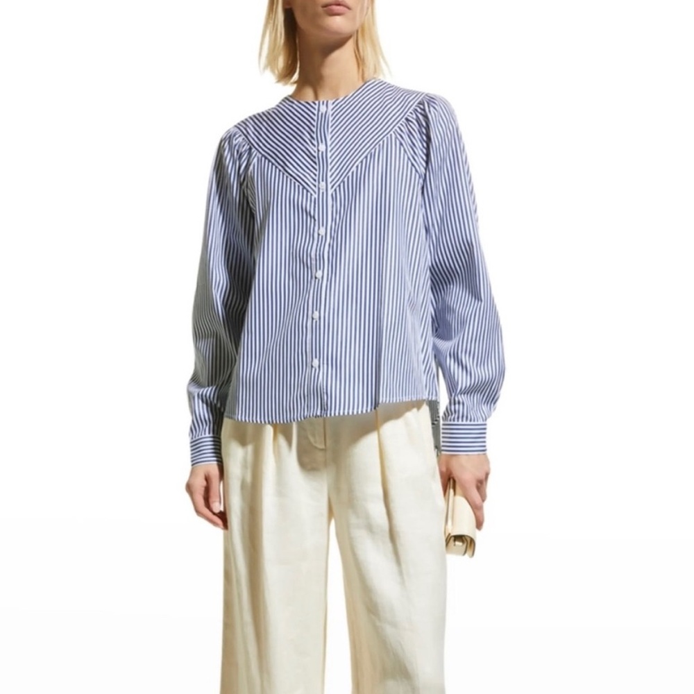 Anthropologie Harshman Long Sleeve Blouse